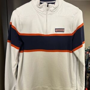 Vineyard Vines The Shep Shirt 1/4 Zip Long Sleeve Size Boys Large